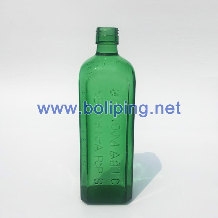 750ml綠色洋酒瓶